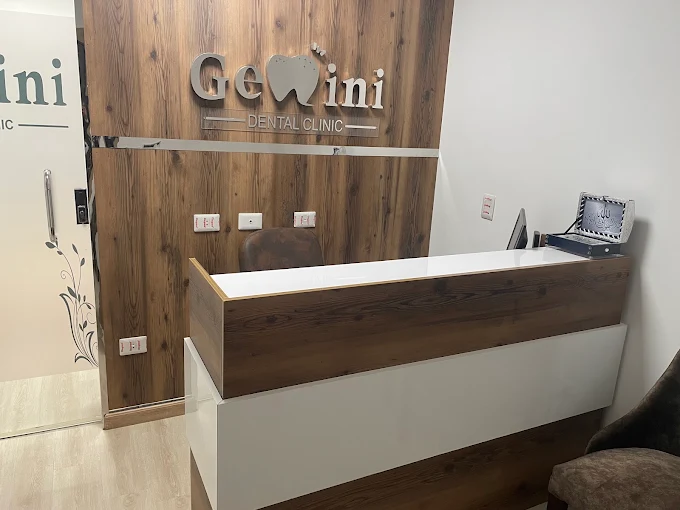 Gemini Dental Clinic reception desk