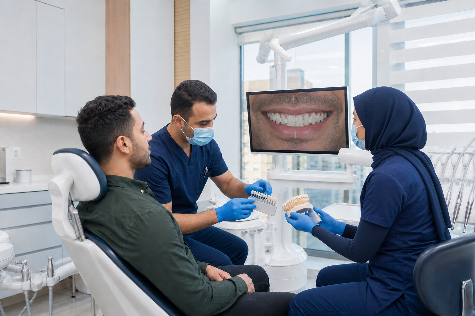 Cosmetic Dentistry & Veneers consultation at Gemini Dental Clinic